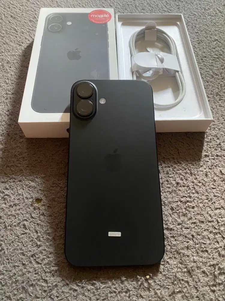 Iphone 16 Plus 128 GB Black Digimap Garansi ON Maret 2027