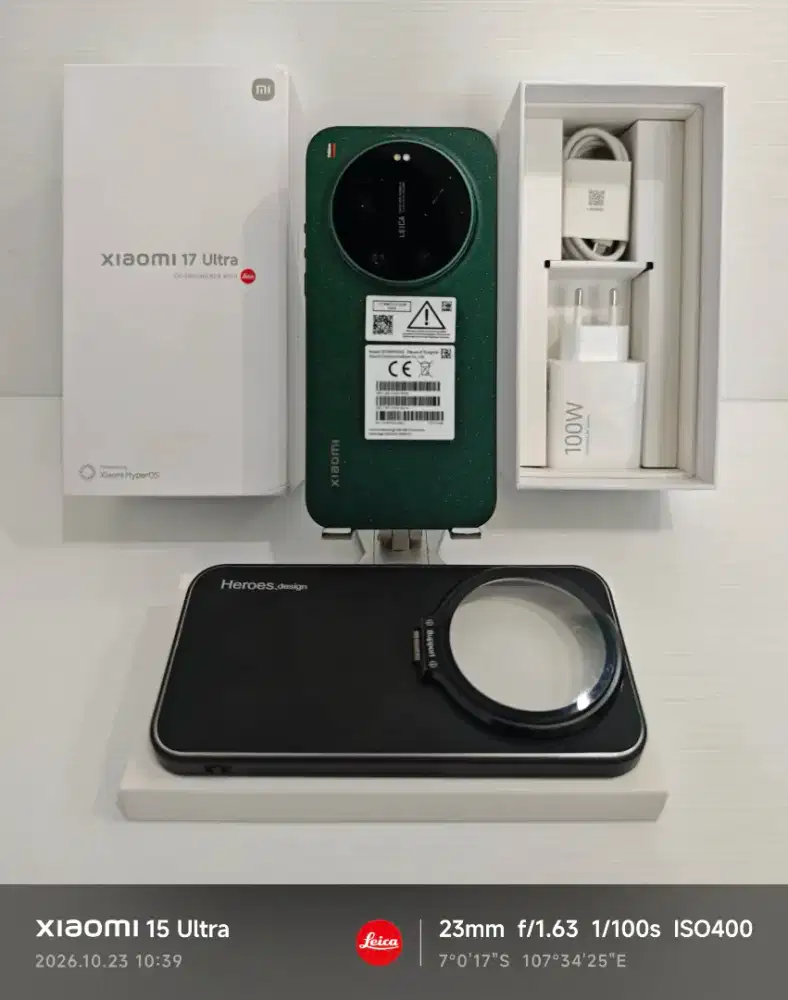 Xiaomi 17 Ultra 5G 16/512 Gb Likenew 99% Garansi On April 28 bs TT