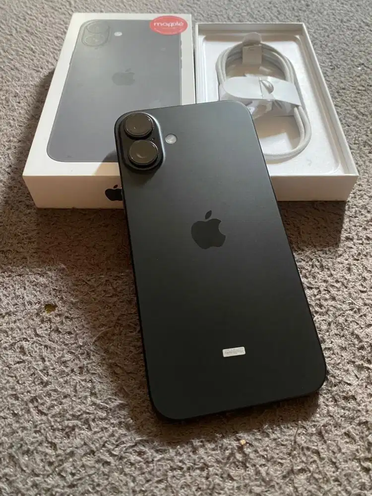 Iphone 16 Plus 128 GB Black Digimap Garansi ON Maret 2027