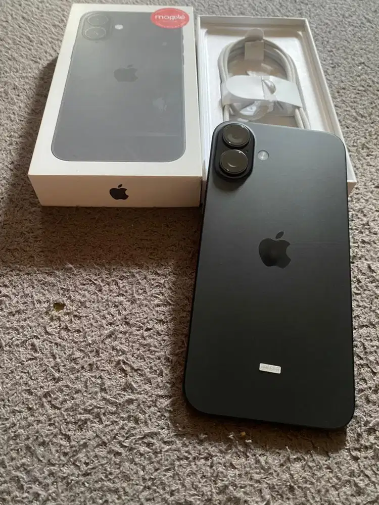 Iphone 16 Plus 128 GB Black Digimap Garansi ON Maret 2027