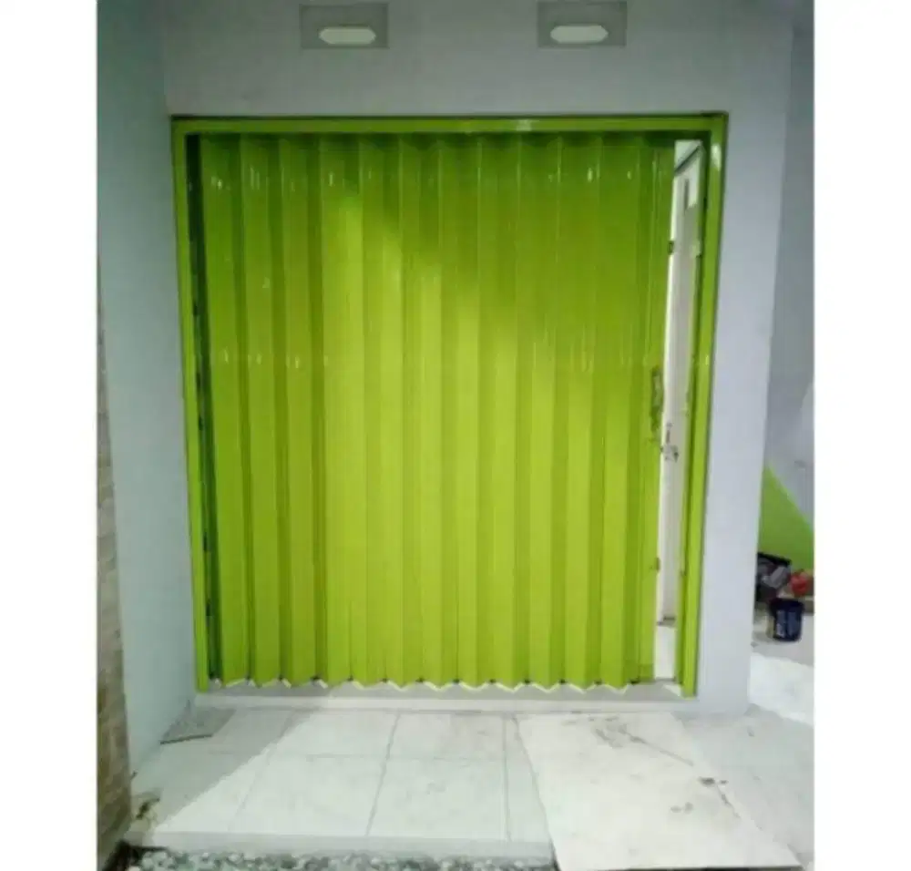 Rolling door pintu harmonika pintu lipat