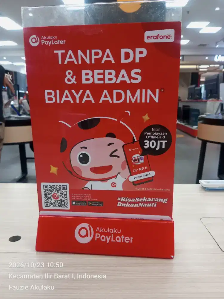 Kredit handphone Xiaomi di Akulaku proses cepat dan mudah