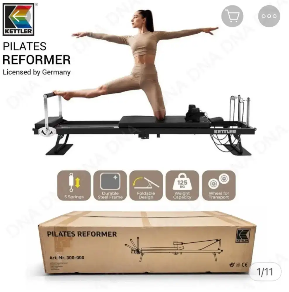 DIJUAL REFORMER PILATES  HOME USED. KONDISI BAGUS