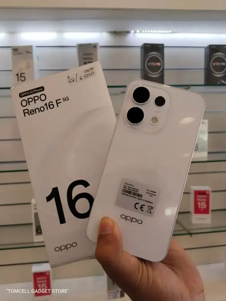 OPPO RENO 16F 5G RAM 8/128 MULUSS LENGKAP