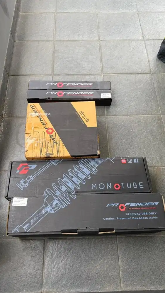 JUAL CEPAT Shock Coilover Profender Queen Series All New Pajero Sport