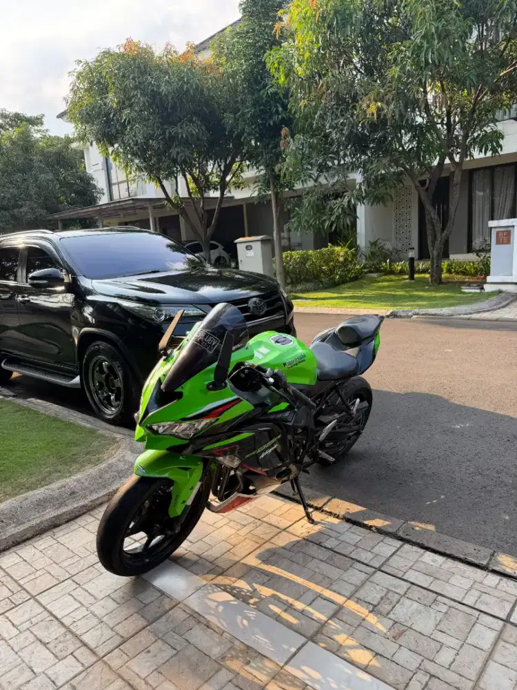 Zx25R ABS 2022 tipe tertinggi Plat F