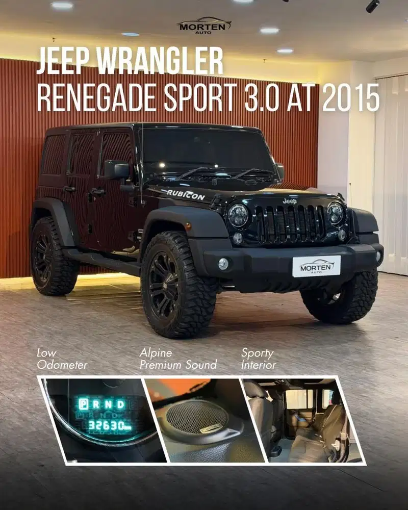 Jeep Wrangler Renegade Sport 3.0 2015