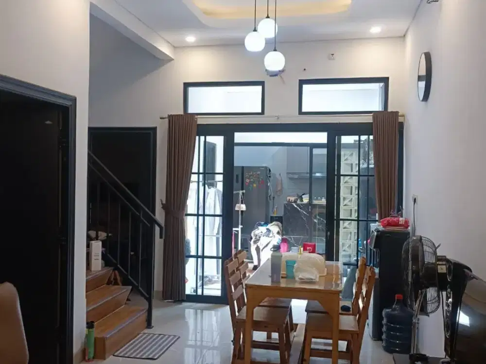 Dijual Rumah Full Furnished Rumah Siap huni, lgsg masuk tidak perlu renov lg Mutiara Gading City Kota Harapan Indah bekasi Harga 1.850 m nego