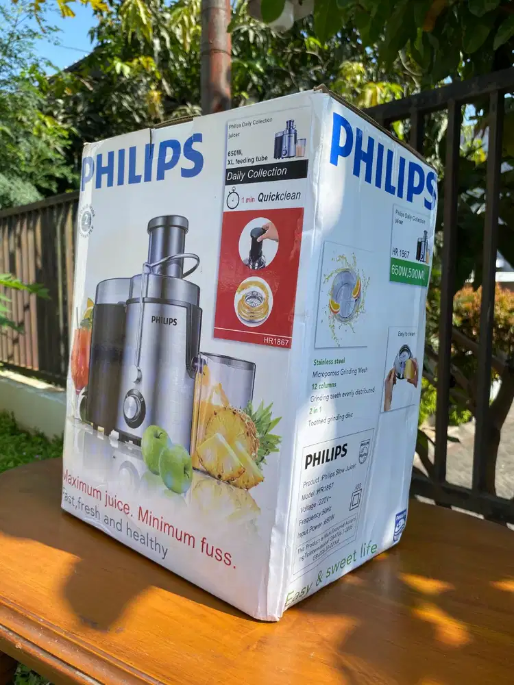 Juicer Extractor Philips 650w (HR1867)