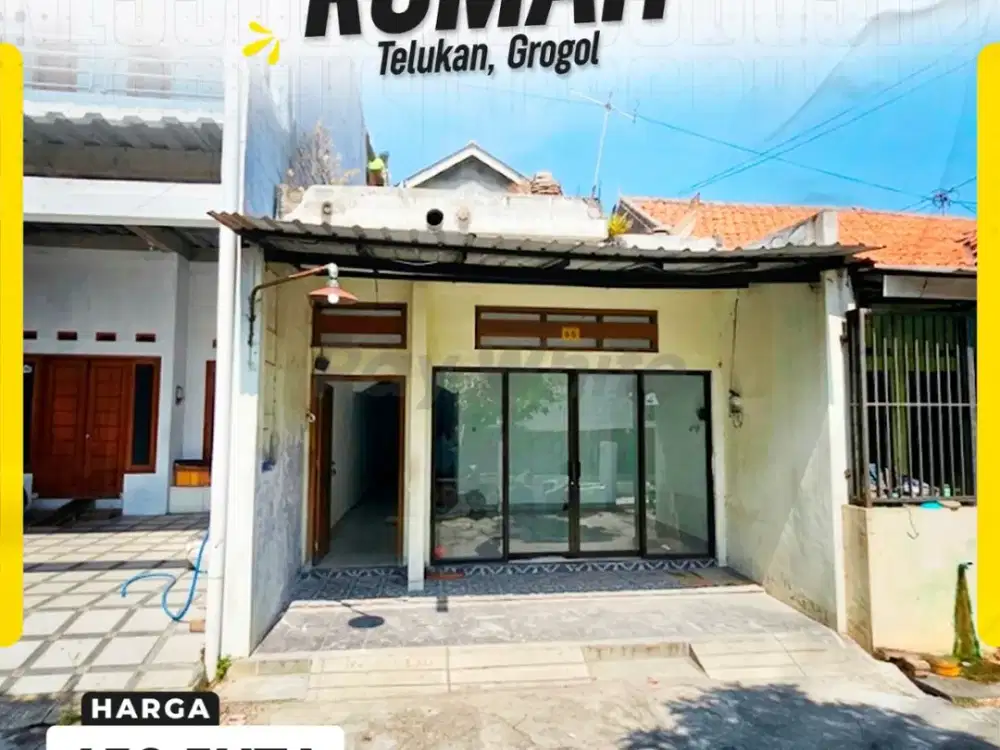 Dijual Rumah di Telukan, Grogol