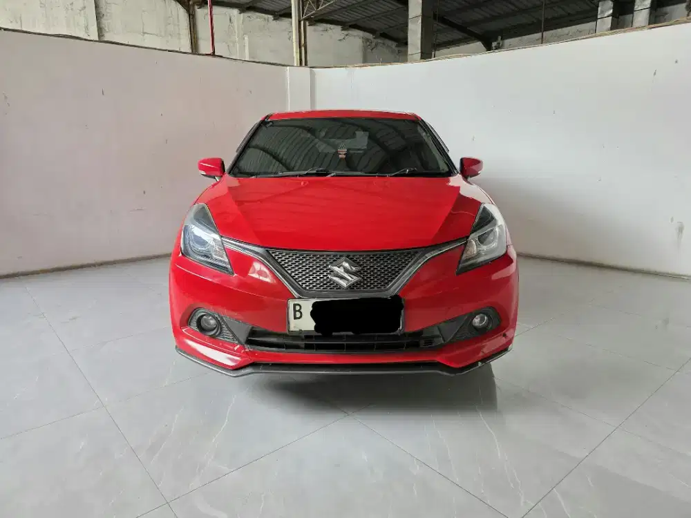 Suzuki Baleno Hatchback AT ( Matic ) 2017 Merah Km 60rban plat genap