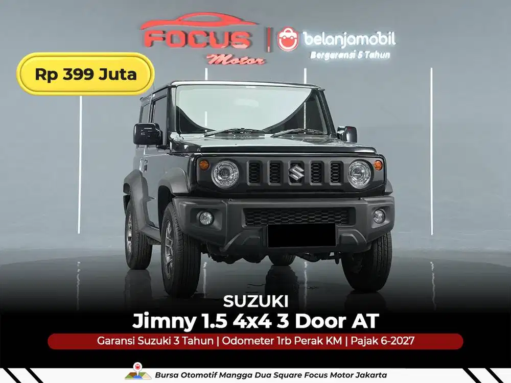 [ GARANSI 5THN 4x4 KM 1RB ] Suzuki Jimny 1,5 3 Door 2024/2025/2026