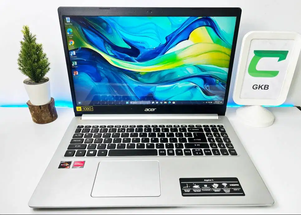 Laptop Acer Ryzen 5 5500U Ram 8gb Ssd 512gb Generasi baru FHD IPS Lanc