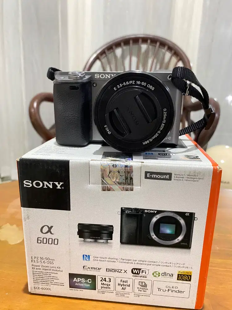 Kamera Mirrorless merk Sony alpha 6000