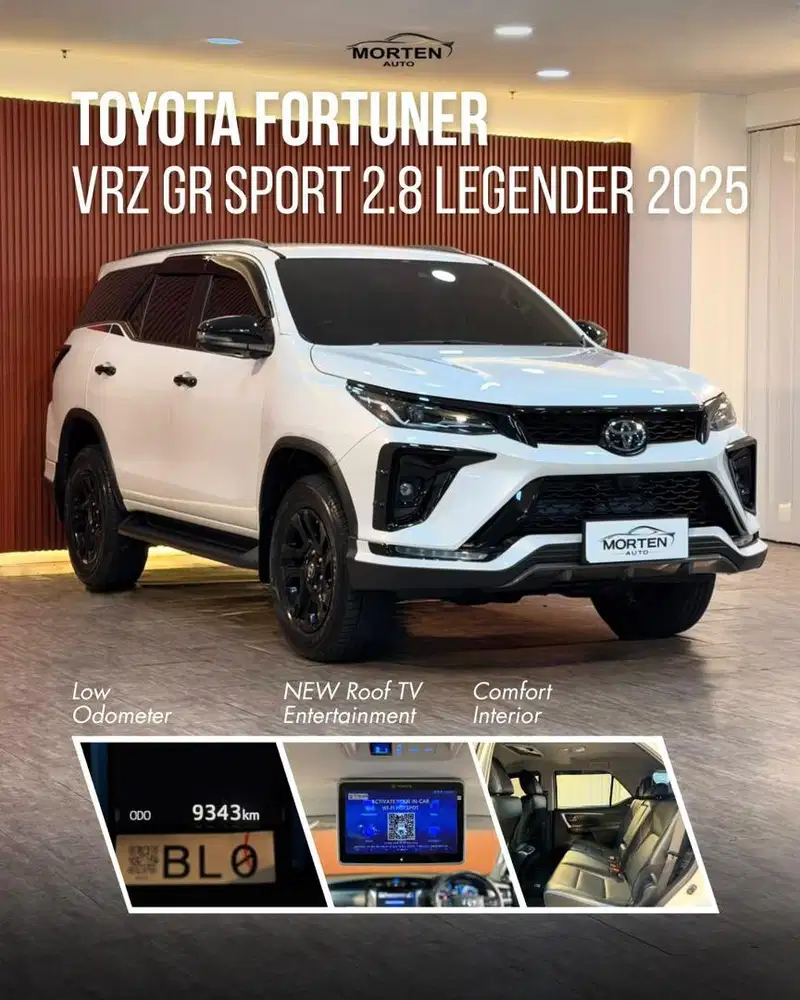 Toyota Fortuner Legender 2.8 GR Sport TSS 2025