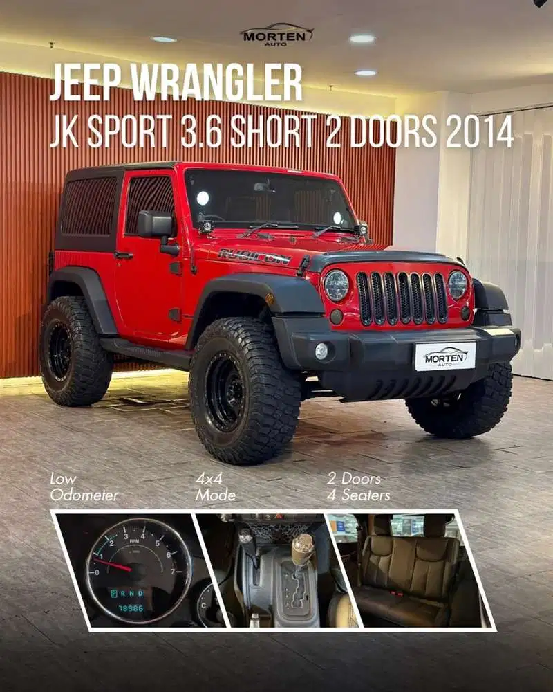Jeep Wrangler 2014 Bensin