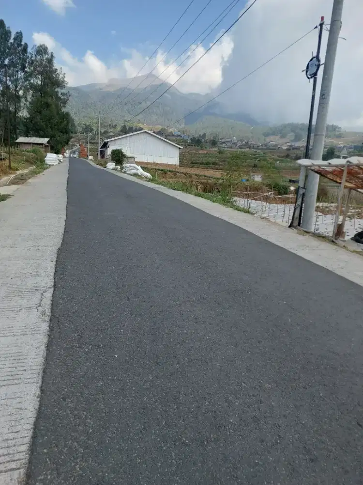 Di jual luas tanah bagus +- 1300m atas kafe cerita kita ngablak