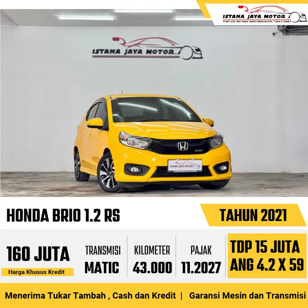 HONDA BRIO 1.2 RS 2021