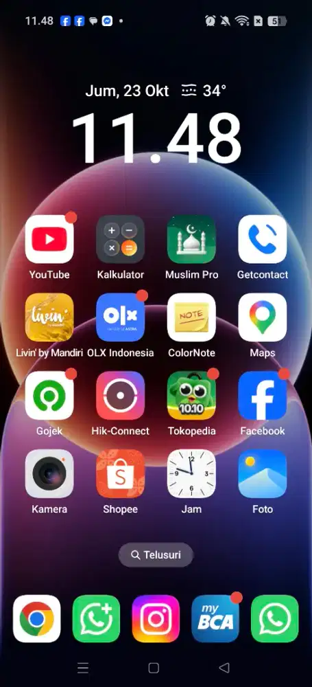 Oppo Reno 13 5G Basic RAM12+12 256GB Fullset Garansi 7-2027 Spt Baru