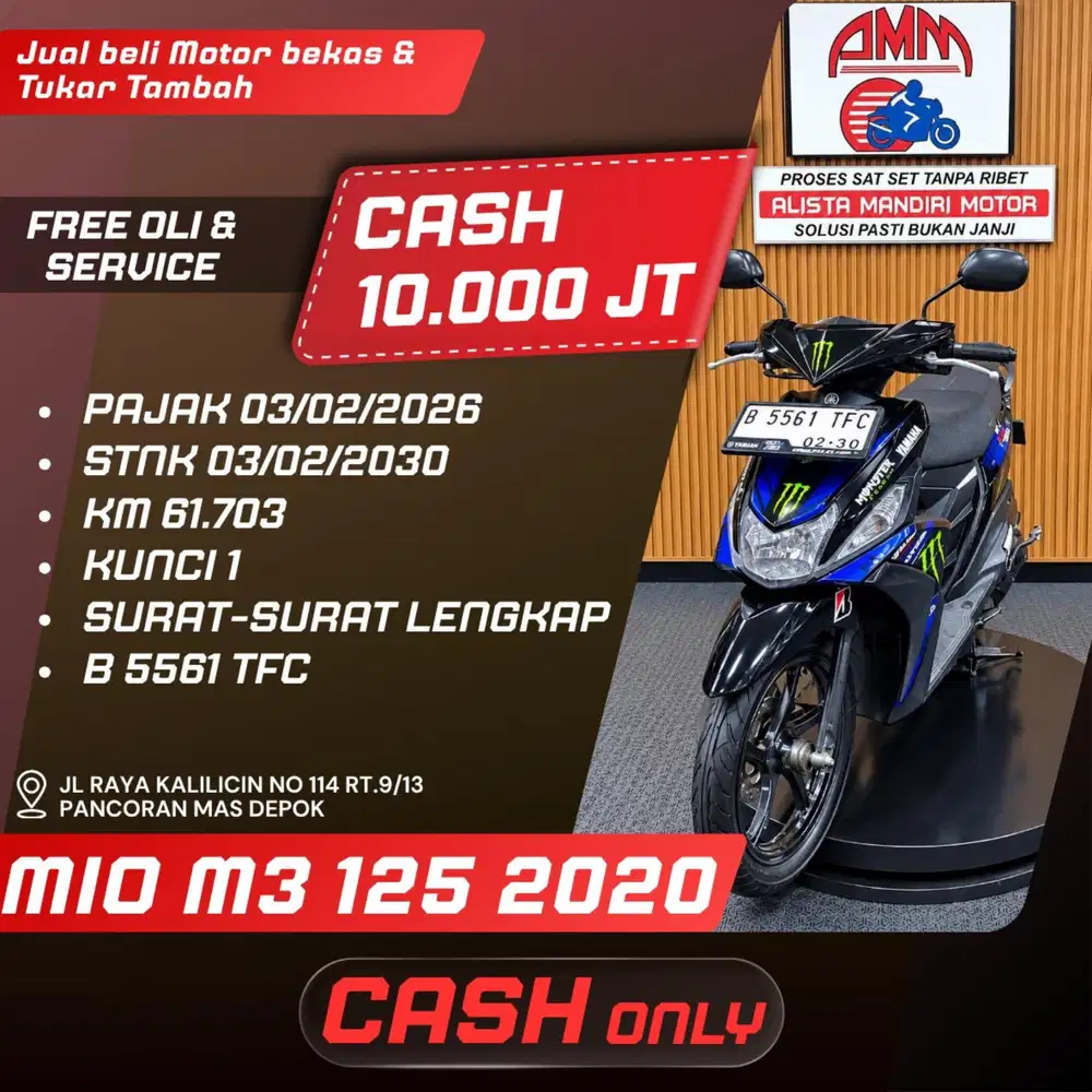MIO M3 125 2016 CASH ONLY ALISTA