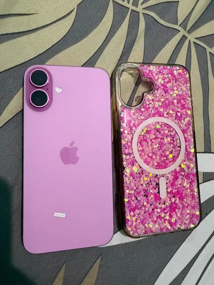 Jual iphone 16 plus 256 gb pink ex ibox