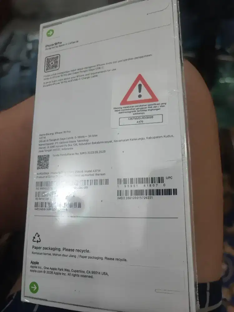 Apple iphone 18 pro
