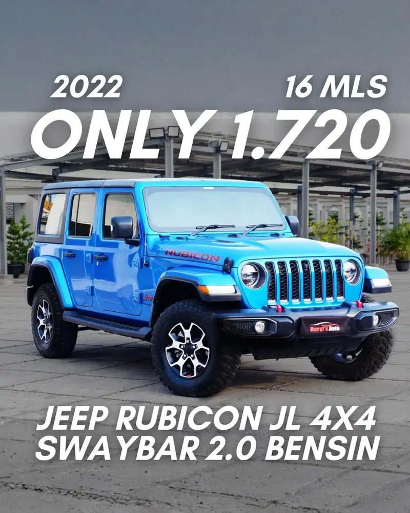 Jeep Wrangler Rubicon 2.0 4x4 Bensin