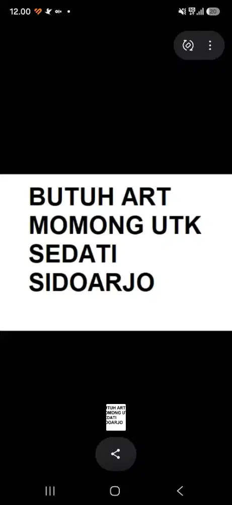 Dibutuhkan Art Momong