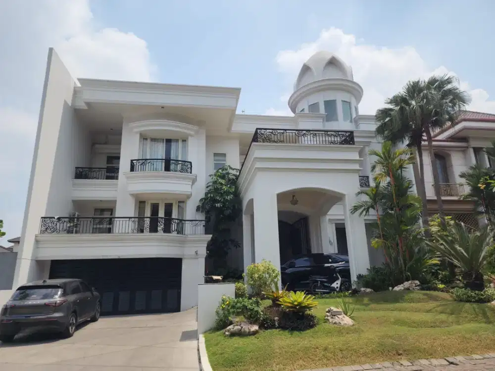 Dijual Rumah Super Mewah Full Furnished Pakuwon Indah Surabaya