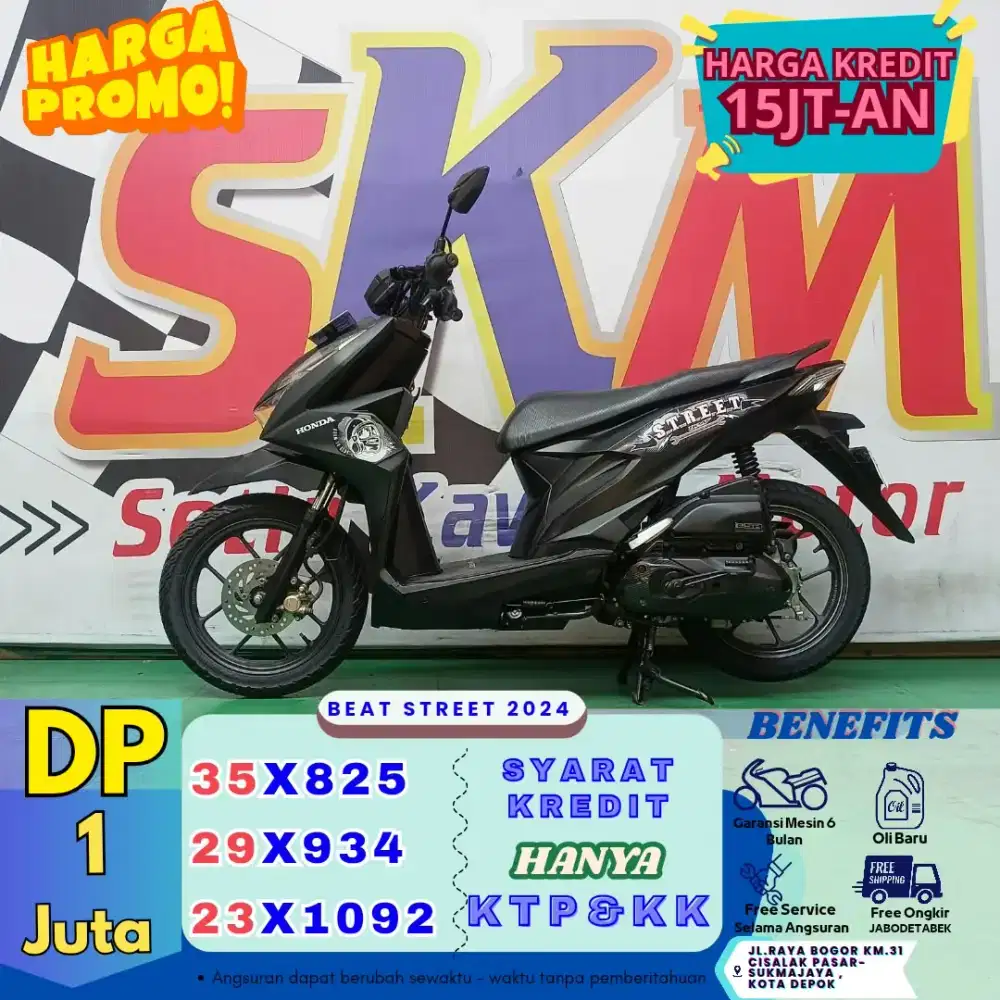 Dp 1jt Proses 1hari beat street 2024