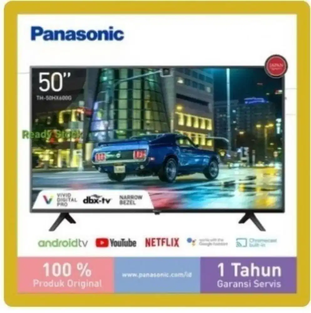 Ready TV Panasonic 50in Ada Promo Cicilan bunga 0% di Atlanta Mataram