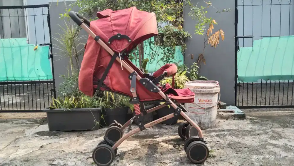 Stroller + Ayunan bayi elektrik