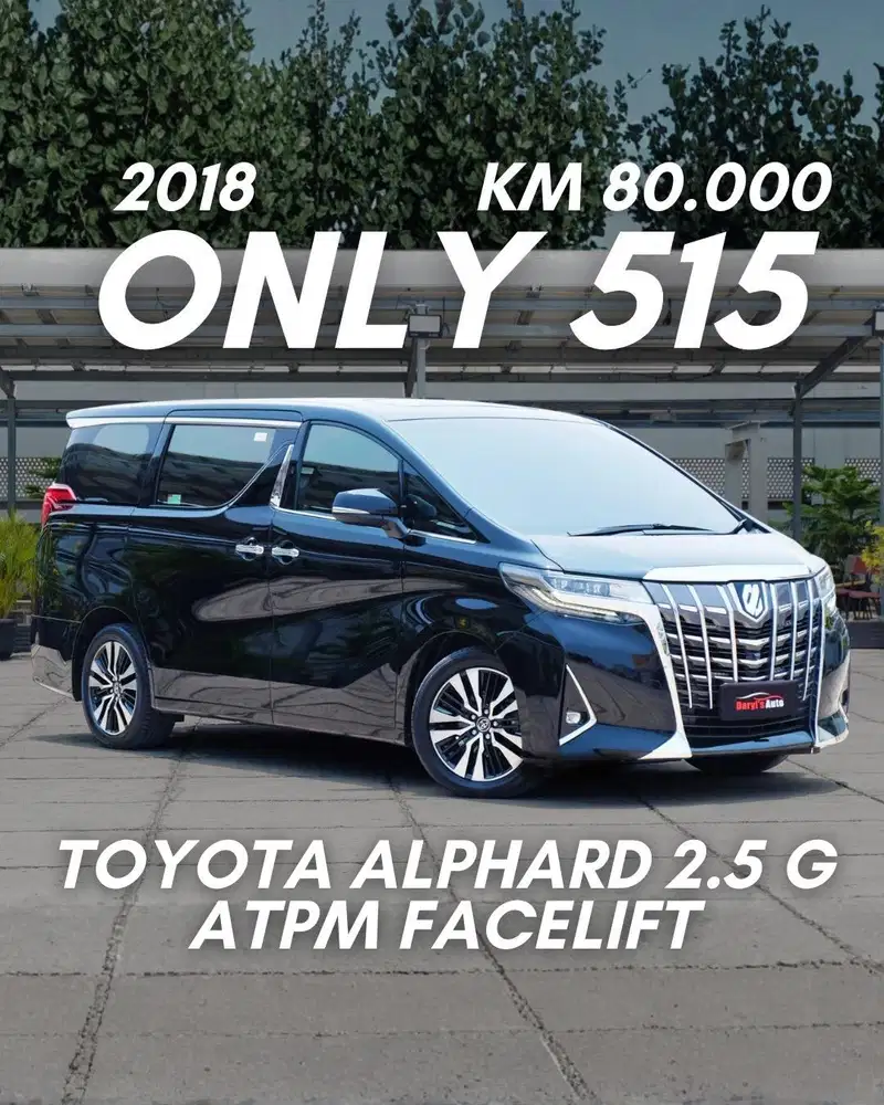 Toyota Alphard G 2.5 ATMP