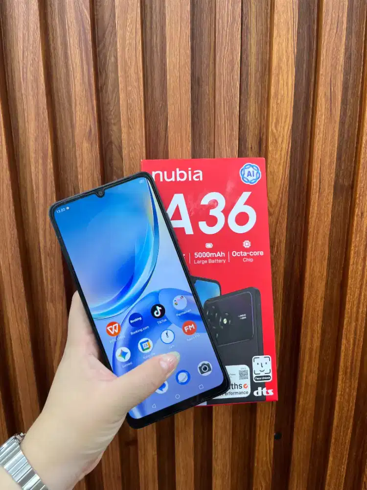 SECOND NUBIA A36 MURAH BAGUS LAMPUNG