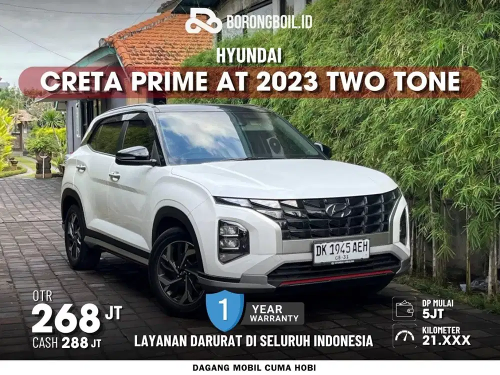 TERMURAH || Hyundai Creta Prime AT 2023 Two Tone