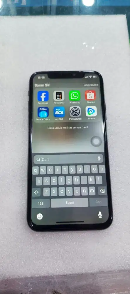IPHONE X 64GB PEMAKAIAN LAMA DAN MULUS RAHAYU