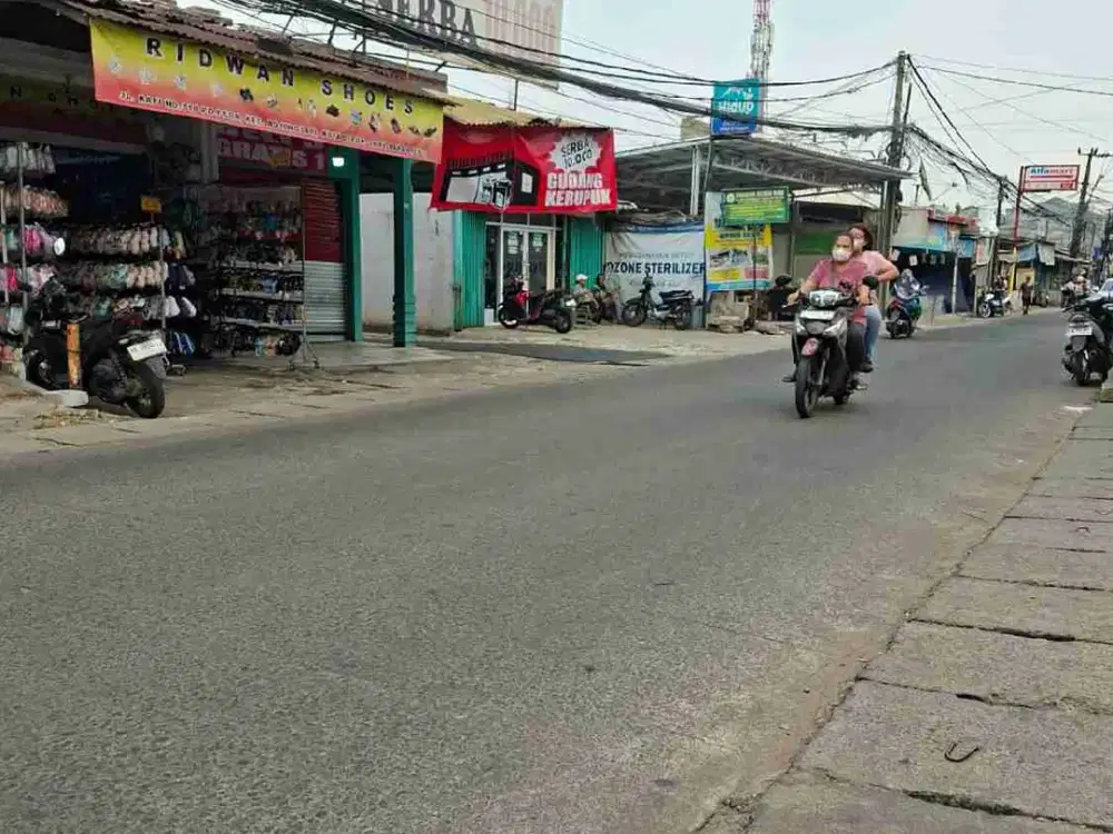 dijual rumah kios kontrakan murah di pondok petir sawangan Bojongsari Depok