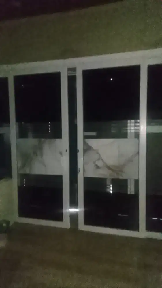 Pintu upvc 4 daun
