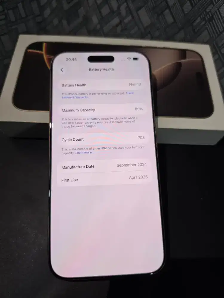 IPHONE 16 PRO MAX 256GB