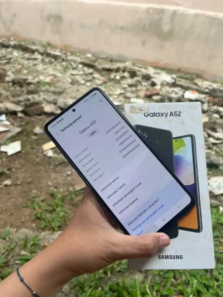 jual Samsung a52 ram 8/256