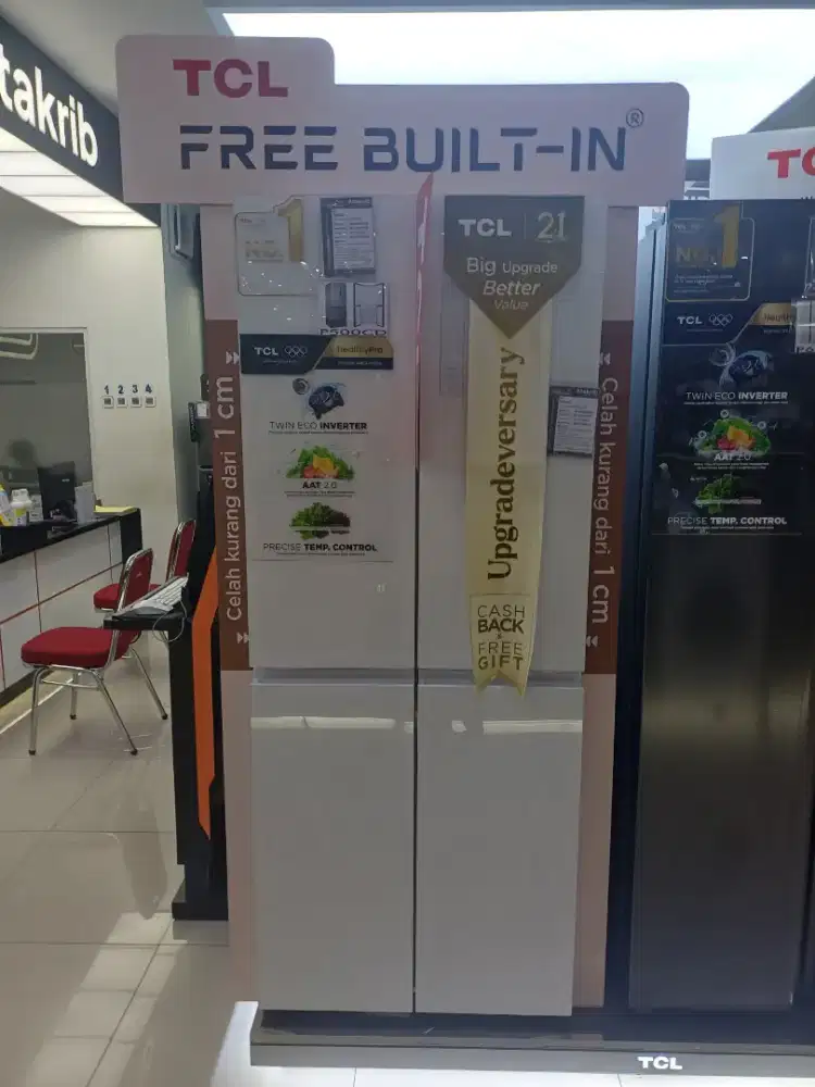 TCL KULKAS MULTIDOOR BISA KREDIT