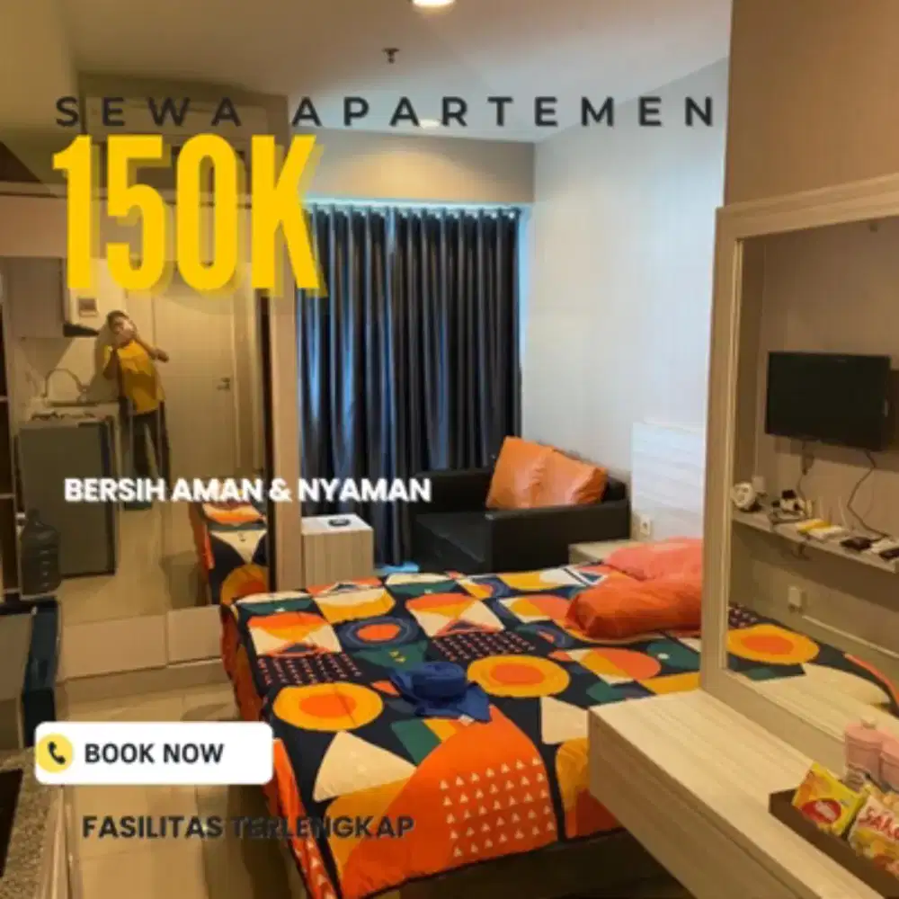 Sewa Apartemen GREEN PRAMUKA Harian/Transit Jakarta Pusat Termurah