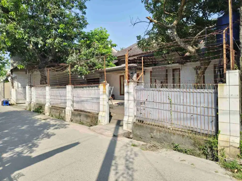 rumah luas bunus bangunan gudang di babelan kota bekasi