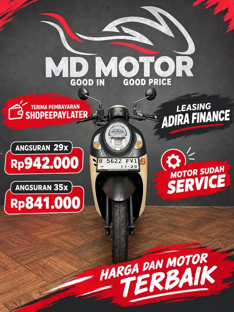 Honda Scoopy Fashion 2024 #monstersalecibitung