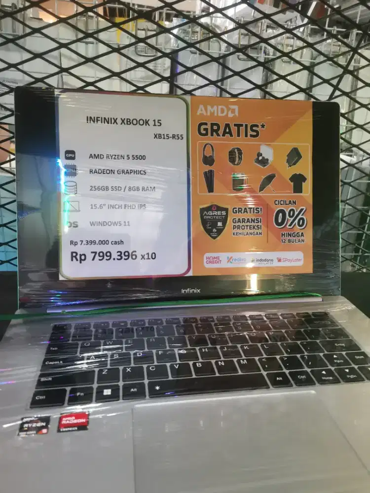 INFINIX XBOOK 15 PROMO GRATIS KOPER DAN CICILAN BUNGA 0%