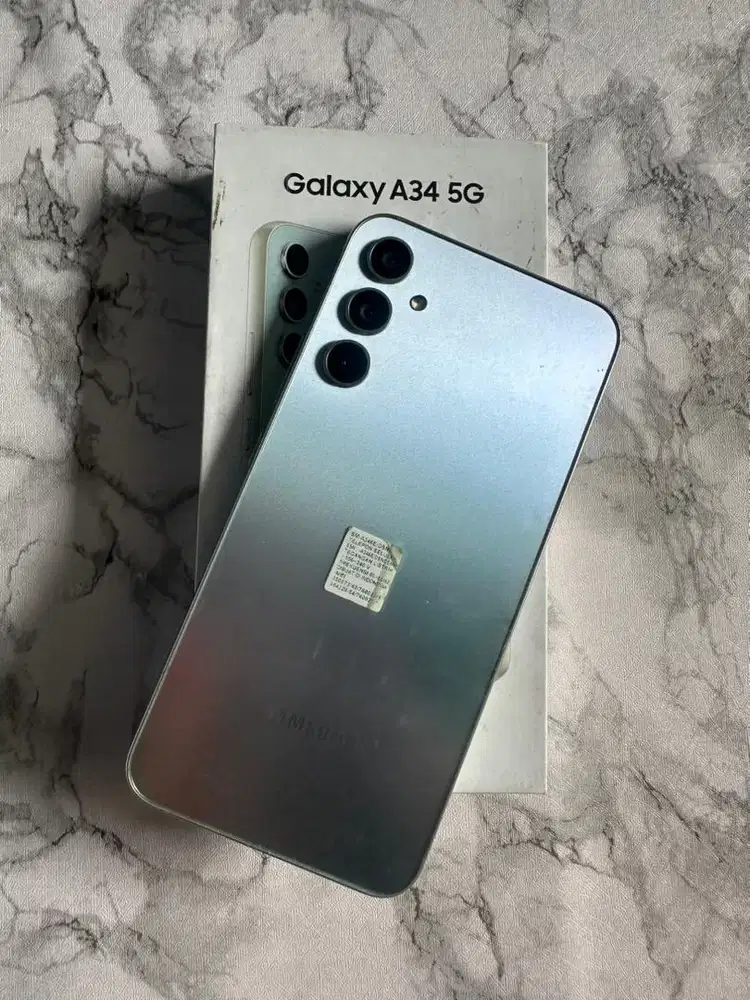 SAMSUNG A34 RAM 8/128 MULUS LENGKAP