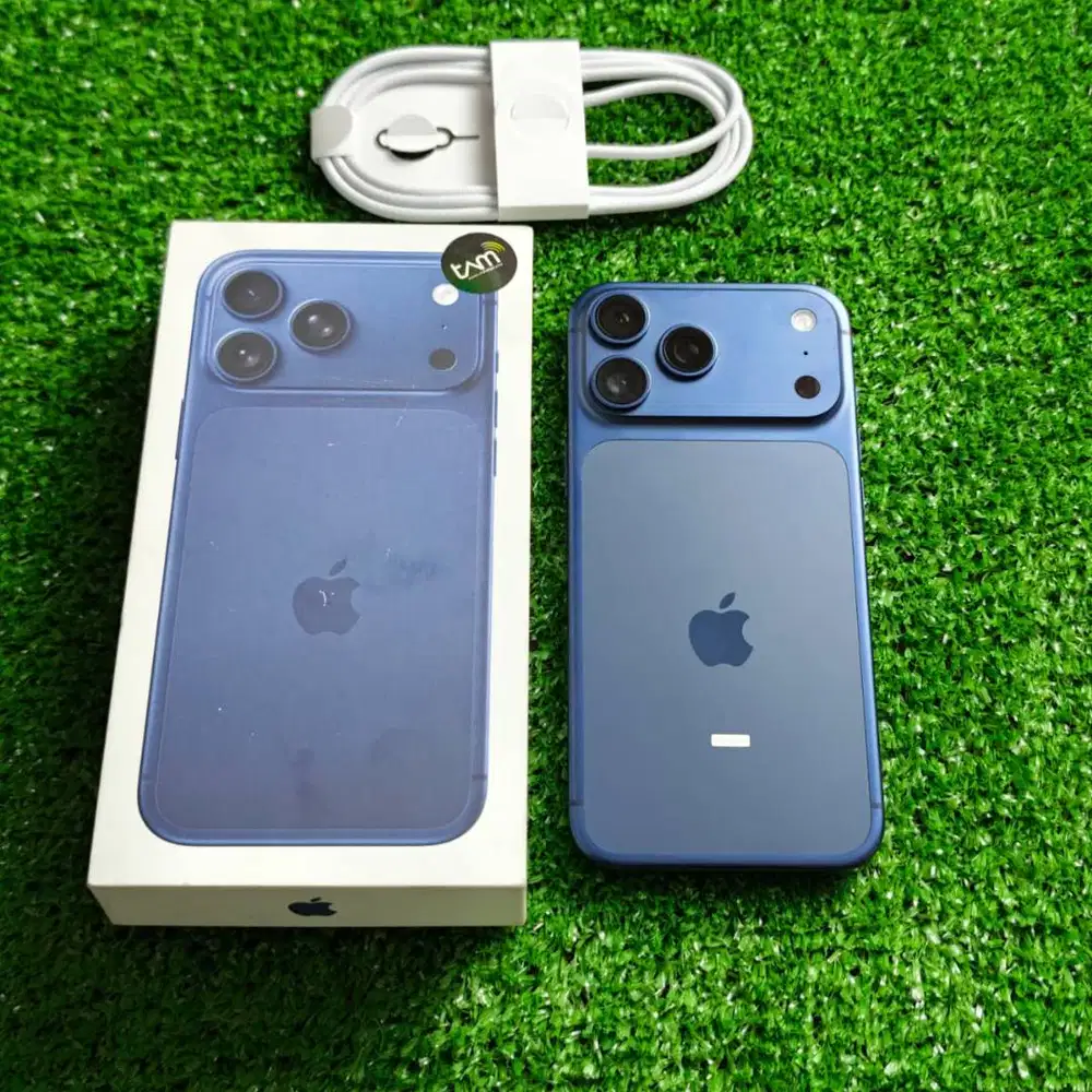 iPhone 17 Pro Max 256GB Deep Blue BH 94% Garansi resmi nov 26 fullset