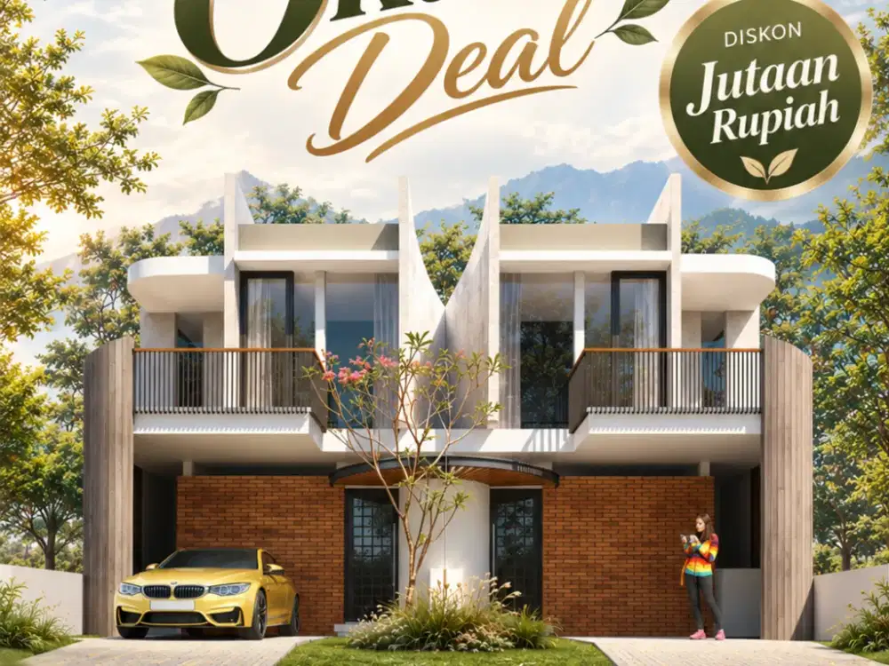 SISA 1 UNIT POJOK BONUS PRIVATE POOL LOKASI DEKAT WISATA BNS KOTA BATU