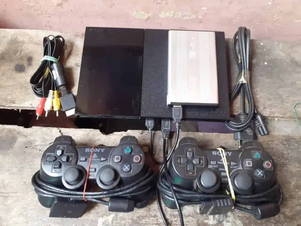 Jual ps2 slim hardisk 320gb bola terbaru 2026