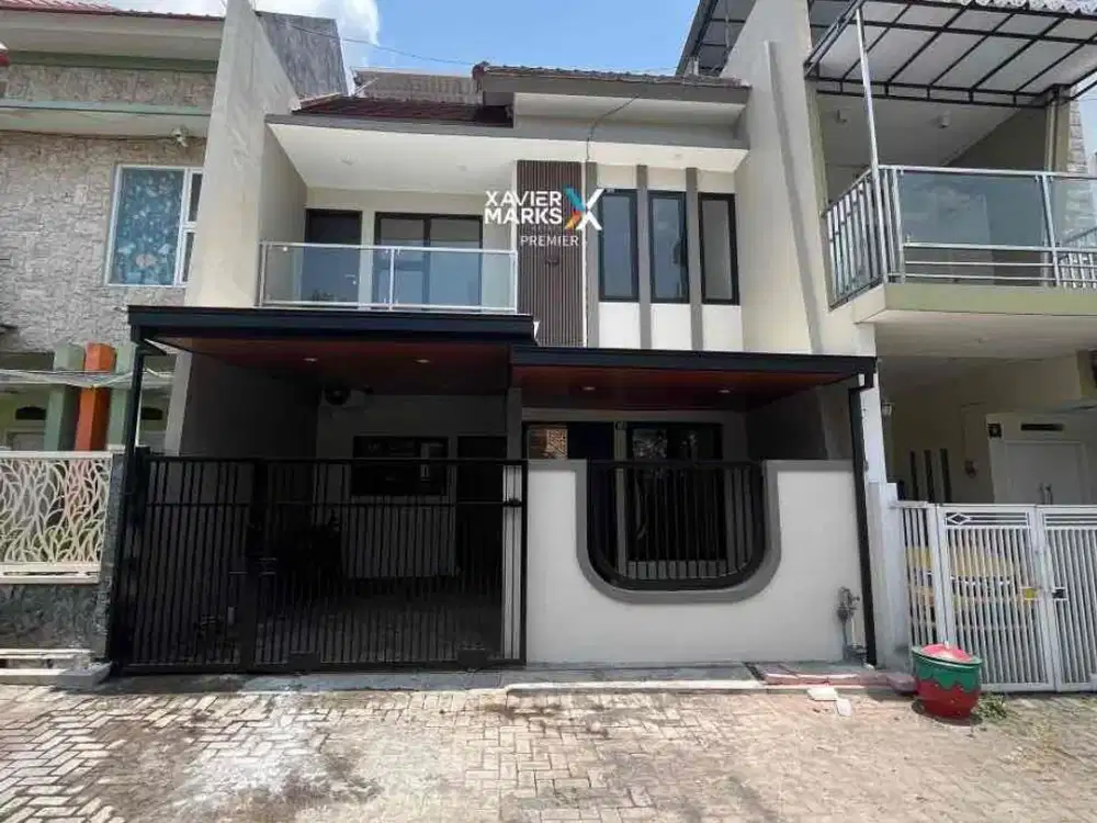 Rumah Modern baru di Sulfat Malang